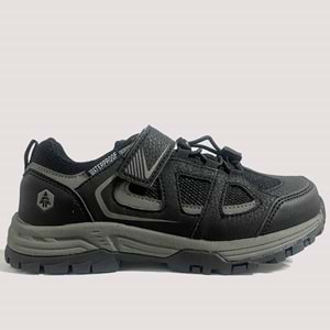 Çocuk Oberon Waterproof Spor Ayakkabı - Siyah - 30