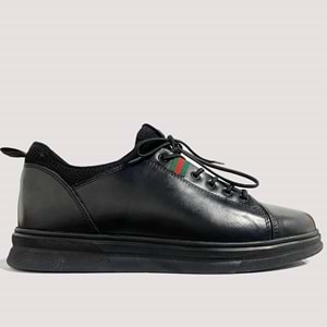 Erkek Deri Casual Ayakkabı 20542 - Siyah - 40