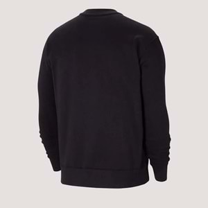 Nike M Nk Flc Park20 Erkek Sweatshirt CW6902-010 - Siyah - M