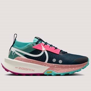 Kadın ZoomX Zegama Trail 2 Mavi Koşu Ayakkabısı FD5191-400 - Mavi - 38