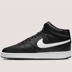 Court Vision Mid Unisex Spor Ayakkabı CD5436-001 - Siyah - 39