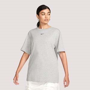 Nike NSW TEE Essentl Unisex Tshirt FD4149-063 - Gri - L
