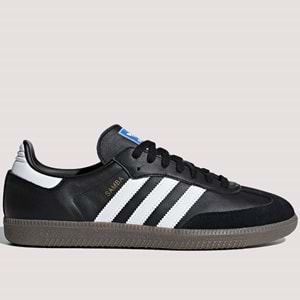 Adidas Samba OG Unisex Spor Ayakkabı B75807 - Siyah - 37,5