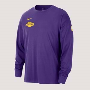 Nike Los Angeles Lakers NBA Tshirt FQ6066-504 - Mor - L