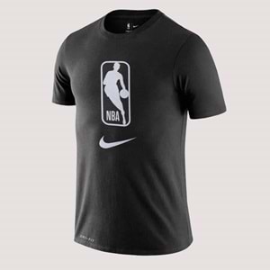 Nike Nba M NK Dri Fit Erkek Tshirt AT0515-010 - Siyah - L