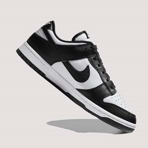 Nike Dunk Low Retro Sneakers DD1391-100 - Siyah-Beyaz - 39