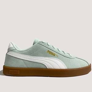 Puma Club II Unisex Nubuk Spor Ayakkabı 397444 10 - Yeşil - 38