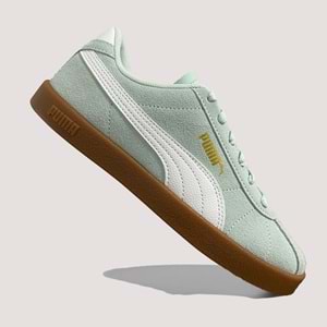 Puma Club II Unisex Nubuk Spor Ayakkabı 397444 10 - Yeşil - 40