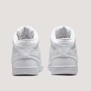 Nike Court Vision Mid DN3577-100 Erkek Spor Ayakkabı - Beyaz - 45