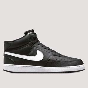 Nike Court Vision Mid DN3577-001 Erkek Spor Ayakkabı - Siyah - 45