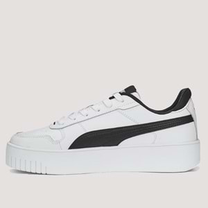 Puma Carina Street Kadın Spor Ayakkabı 389390 03 - Beyaz-Siyah - 39