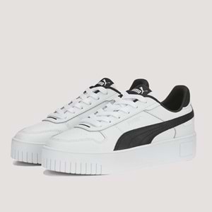 Puma Carina Street Kadın Spor Ayakkabı 389390 03 - Beyaz-Siyah - 39