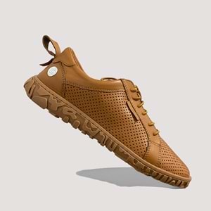 Mammamia 145 Kadın Deri Günlük Ayakkabı - Taba - 40