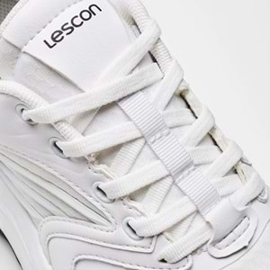 Lescon Dreamfly Easystep Unisex Spor Ayakkabı - Beyaz - 37