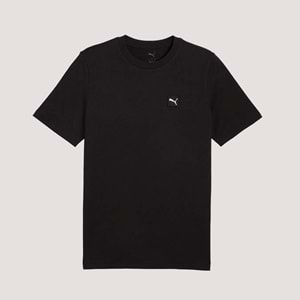 Puma Ess Elevated Tee Erkek Tshirt 69089301 - Siyah - S