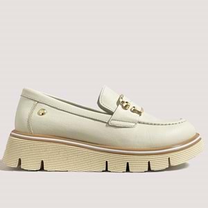 Mammamia 3760 Kadın Casual Ayakkabı - Bej - 37