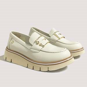 Mammamia 3760 Kadın Casual Ayakkabı - Bej - 37