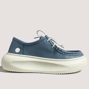 Mammamia 7035 Kadın Deri Günlük Ayakkabı - A.Mavi - 40