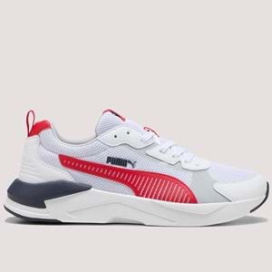 Puma X-Ray Erkek Spor Ayakkabı 400229 03 - Beyaz-Kırmızı - 41