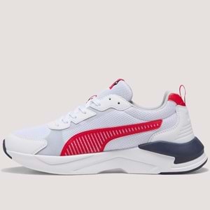 Puma X-Ray Erkek Spor Ayakkabı 400229 03 - Beyaz-Kırmızı - 41