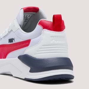 Puma X-Ray Erkek Spor Ayakkabı 400229 03 - Beyaz-Kırmızı - 41