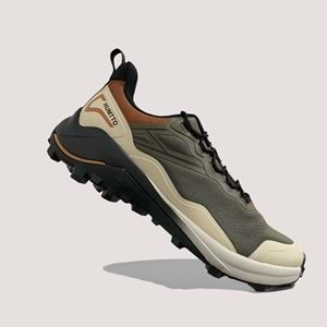 Erkek Trekking Zoom Spor Ayakkabı 860313A - Haki - 45