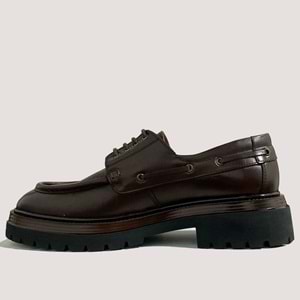 Erkek Deri Casual Ayakkabı C22517 Munih - Kahve - 42