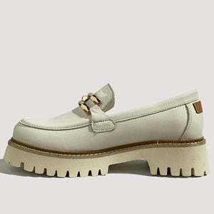 Mammamia 3695 Kadın Casual Ayakkabı - Bej - 40