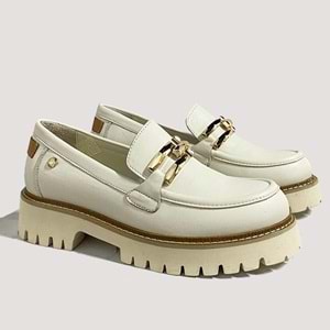 Mammamia 3695 Kadın Casual Ayakkabı - Bej - 40