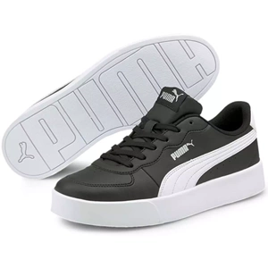 Puma Sky Clean Unisex Spor Ayakkabı 380147 01 - Siyah-Beyaz - 38,5