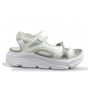 Gena 5FX Urbanature Kadın Sandalet - Beyaz - 39