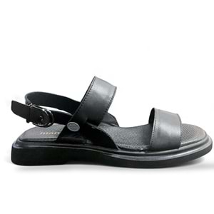 Kadın Deri Sandalet D25YS-5020 LX - Siyah - 36