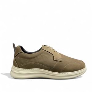 Bulldozer Erkek Deri Comfort Günlük Ayakkabı 251103 - Vizon - 45