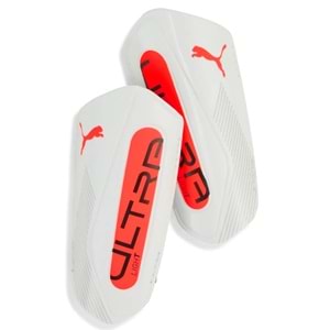 Puma Ultra Light Strap Futbol Tekmeliği 03099201 - Beyaz - L