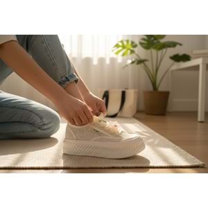Kadın Elegant 25YZ Kadın Sneaker - Beyaz - 37