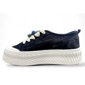 Kadın Elegant 25YZ Kadın Sneaker - Siyah - 38