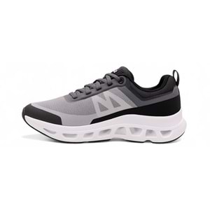 Erkek Boost Spor Ayakkabı 25049 - Siyah-Beyaz - 40