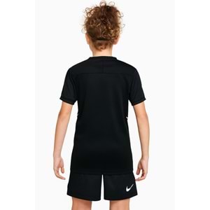 Nike Dri-Fit Çocuk Spor Üst - Siyah - M