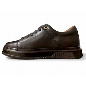 Erkek Münih Deri Casual Ayakkabı C26401 - Kahve - 41