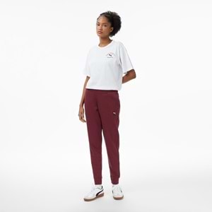 Puma Class Relaxed Tee 688130 02 Unisex Tişört - Beyaz - L