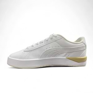 Puma Jada Classic DayINight 402646 01 Kadın Spor Ayakkabı - Beyaz-Gold - 40