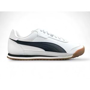 Puma Turino II 397452 02 Erkek Spor Ayakkabı - Beyaz-Siyah - 40
