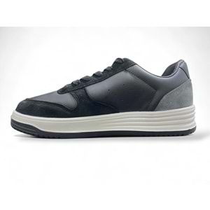 Cluj M 101 24212 Erkek Spor Ayakkabı - Siyah-Beyaz - 40