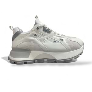 Bulldozer 260903 Kadın Spor Ayakkabı - Beyaz - 40