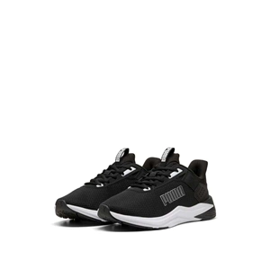 Puma FTR Wave 311095 01 Unisex Spor Ayakkabı - Siyah-Beyaz - 44,5