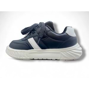 M.P 252-3521 Casual Spor Çocuk Ayakkabı - Siyah-Beyaz - 33