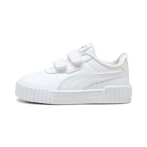 Puma Carina 3.0 Holo 2.0 V Çocuk Spor Ayakkabı 402283 01 - Beyaz - 22