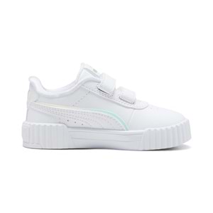 Puma Carina 3.0 Holo 2.0 V Çocuk Spor Ayakkabı 402283 01 - Beyaz - 22
