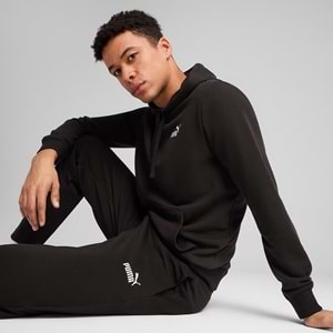 Puma ESS No.1 Logo Erkek Eşofman Altı 682612 01 - Siyah - M