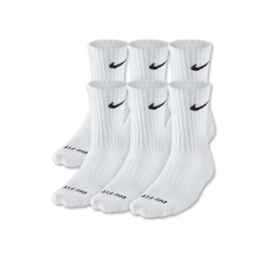 Nike Everyday Plus x6 Dri-Fit Çorap SX4446-101 - Beyaz - 42/46